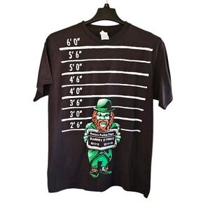 VTG Boston Police Dept Blarney‎ O'Toole Leprechaun Arrest Delta Tee Irish Large